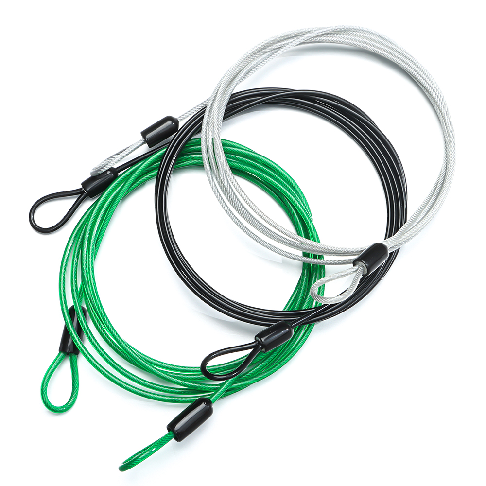 0.5/1/2M อุปกรณ์จักรยานล็อคจัก - Cable Lock Flexible บทวิจารณ์และราคา