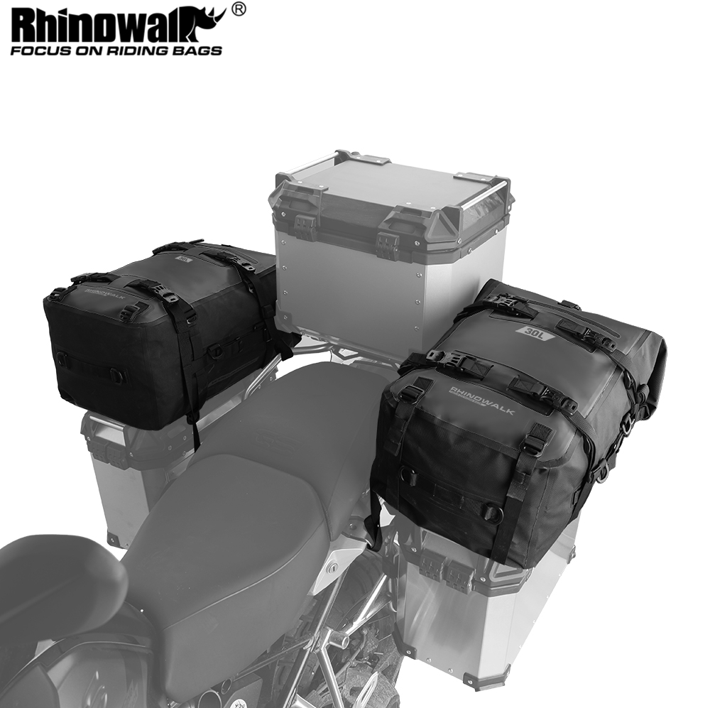 Rhinowalk กล่องด้านบนของมอเตอร - Panniers Waterproof Rear บทวิจารณ์และราคา